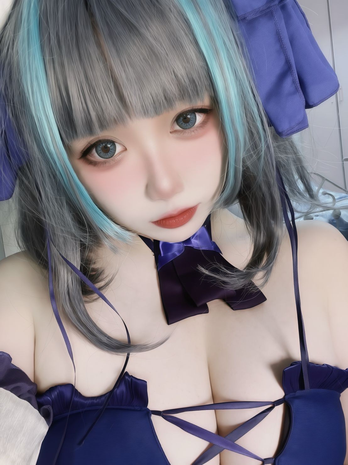 Zhenzi Mitao - Azur Lane Cheshire Bộ đồ bơi 60P1V