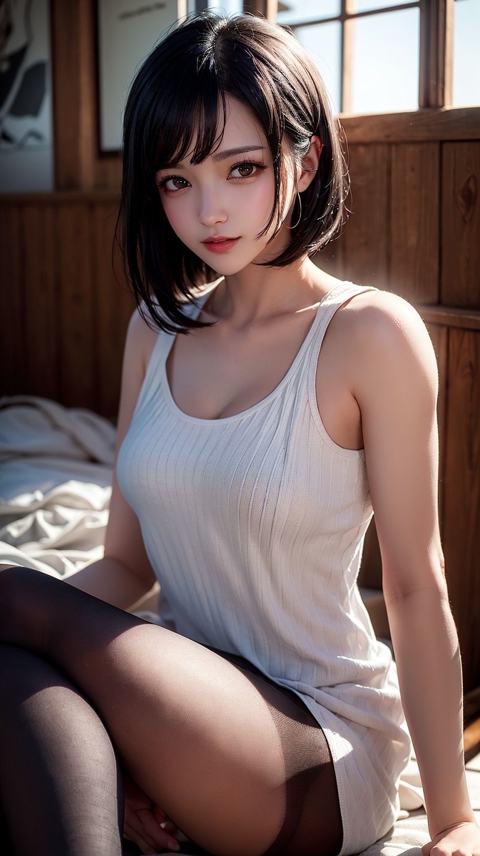 AI Generated ~ Chris - short hair girls