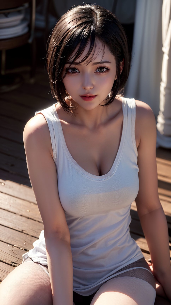 AI Generated ~ Chris - short hair girls