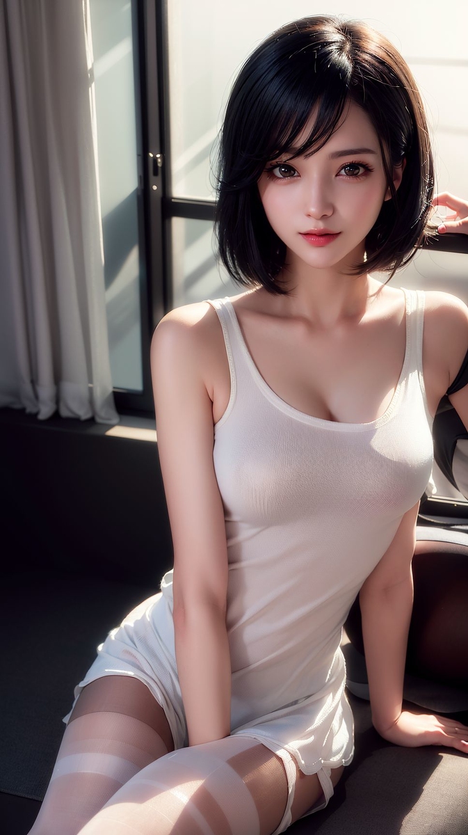 AI 生成~克里斯-短髮女孩