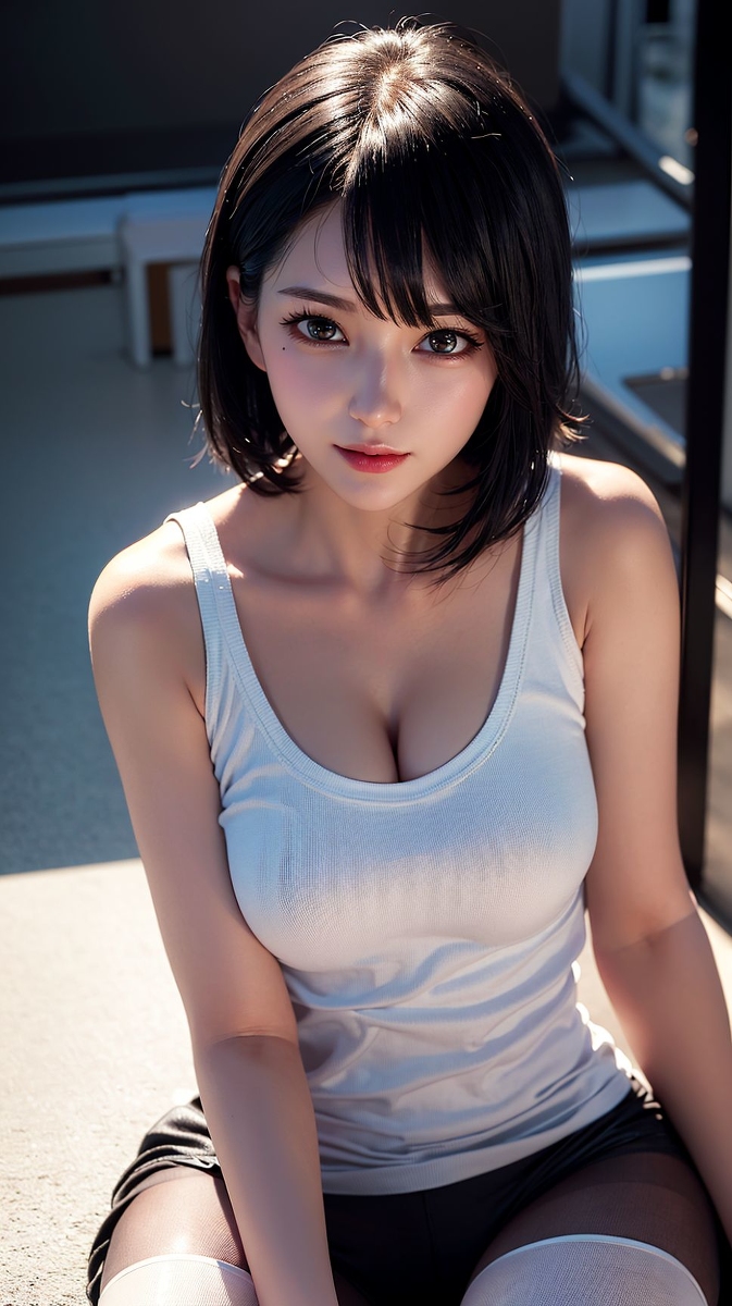 AI 生成~克里斯-短髮女孩