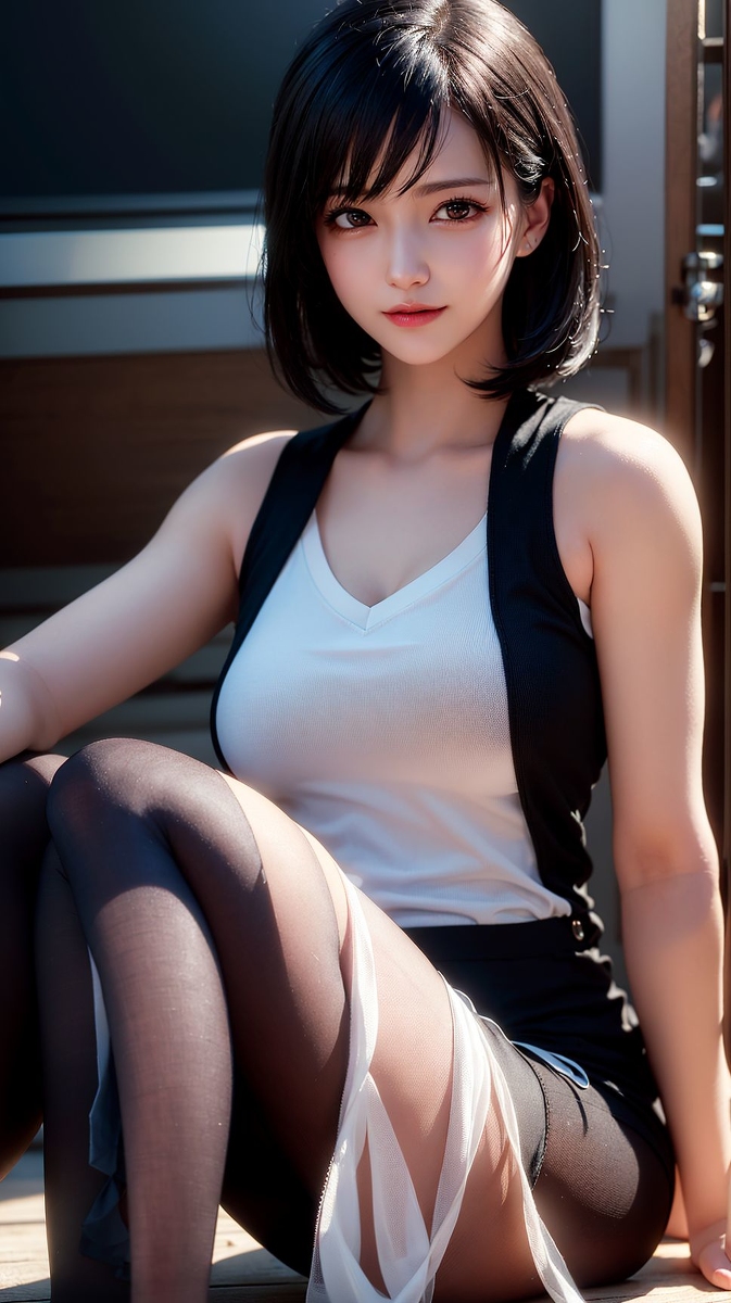 AI 生成~克里斯-短髮女孩