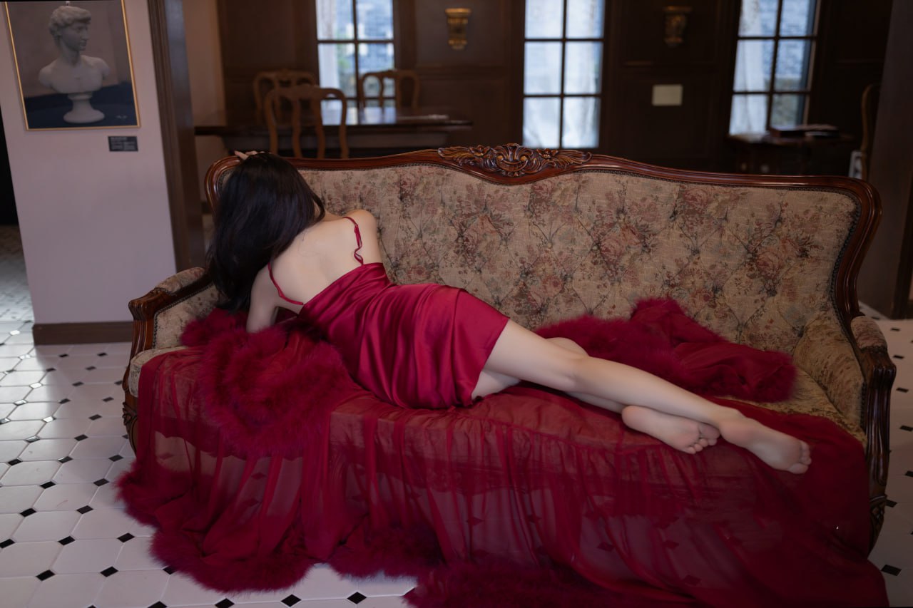 鱼子酱Fish 玫瑰钻石内衣 写真セット