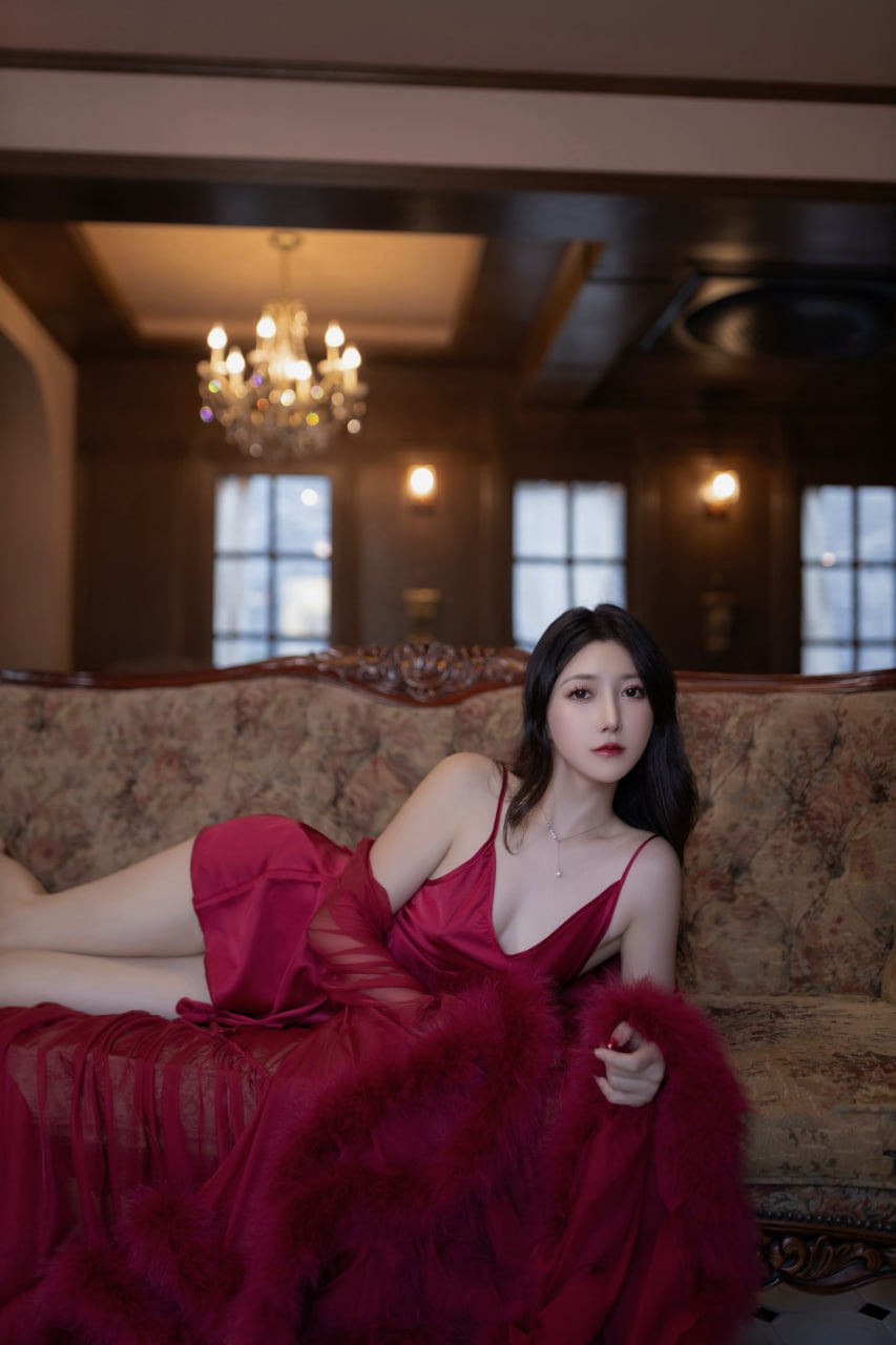 鱼子酱Fish 玫瑰钻石内衣 写真セット