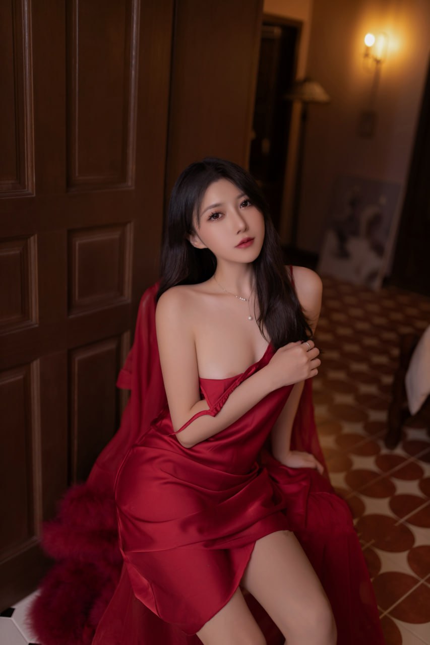 鱼子酱Fish 玫瑰钻石内衣 写真セット