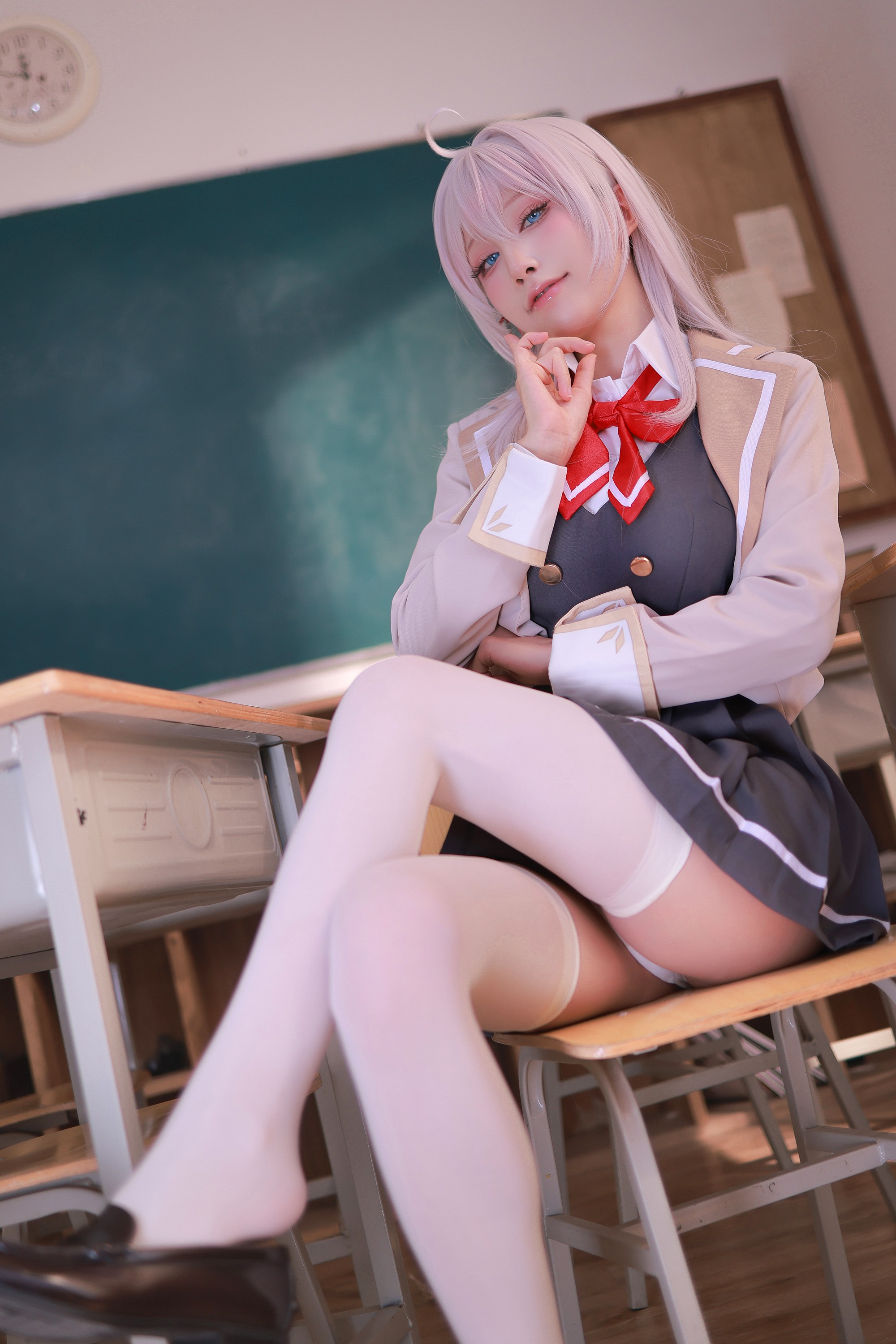 ชุดภาพคอสเพลย์ห้องเรียน Mizumiao Aqua Alya Classmate