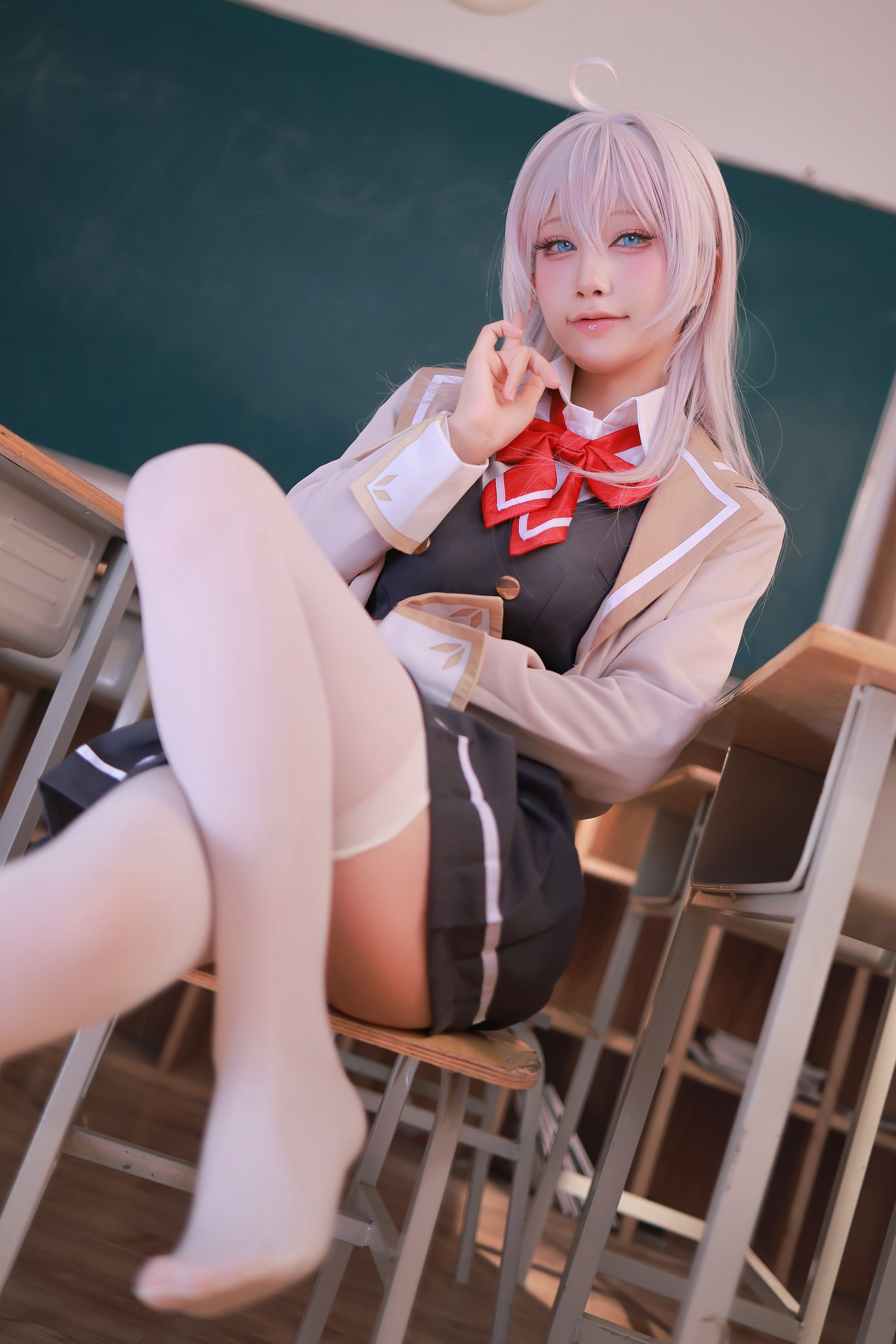 ชุดภาพคอสเพลย์ห้องเรียน Mizumiao Aqua Alya Classmate