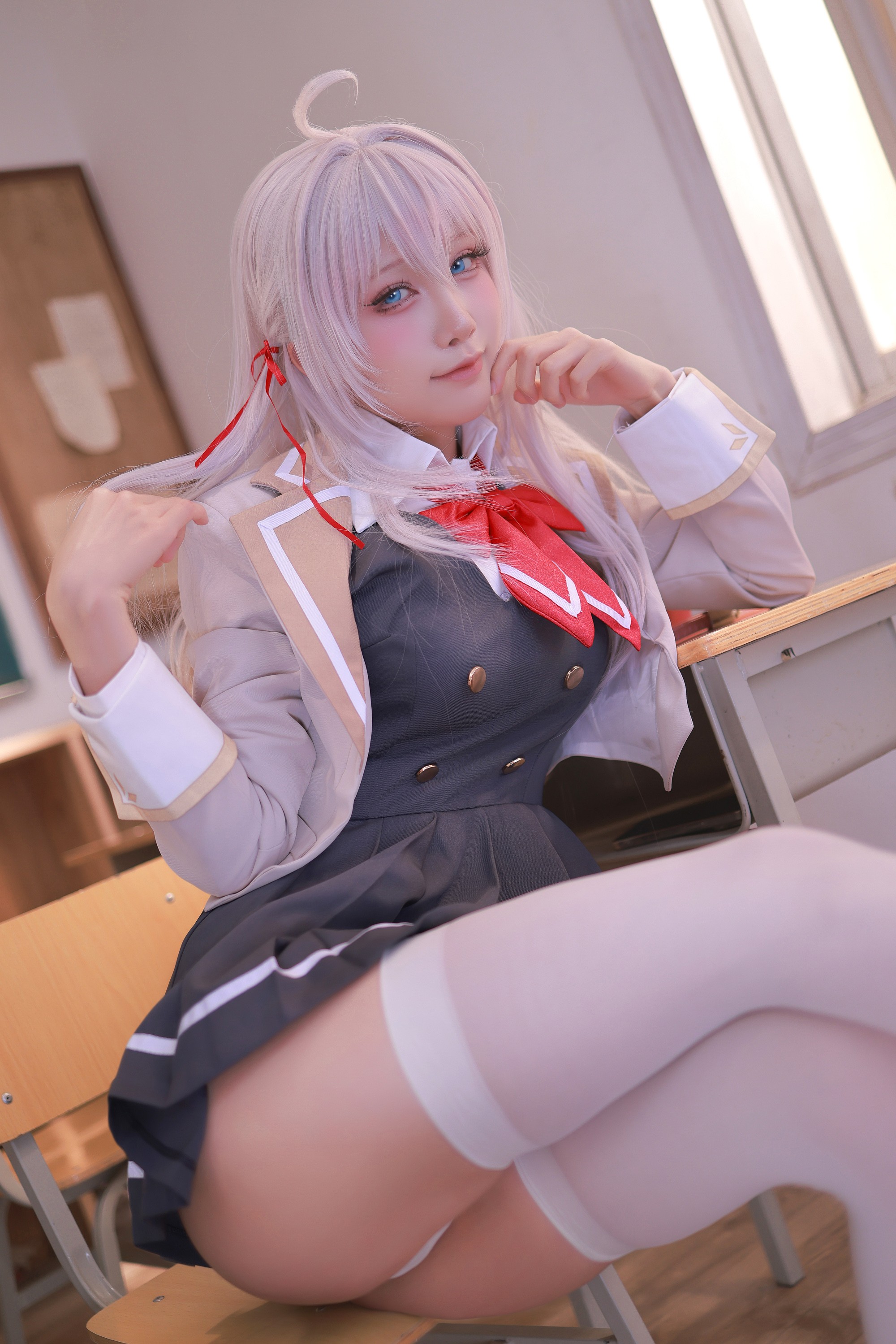 ชุดภาพคอสเพลย์ห้องเรียน Mizumiao Aqua Alya Classmate