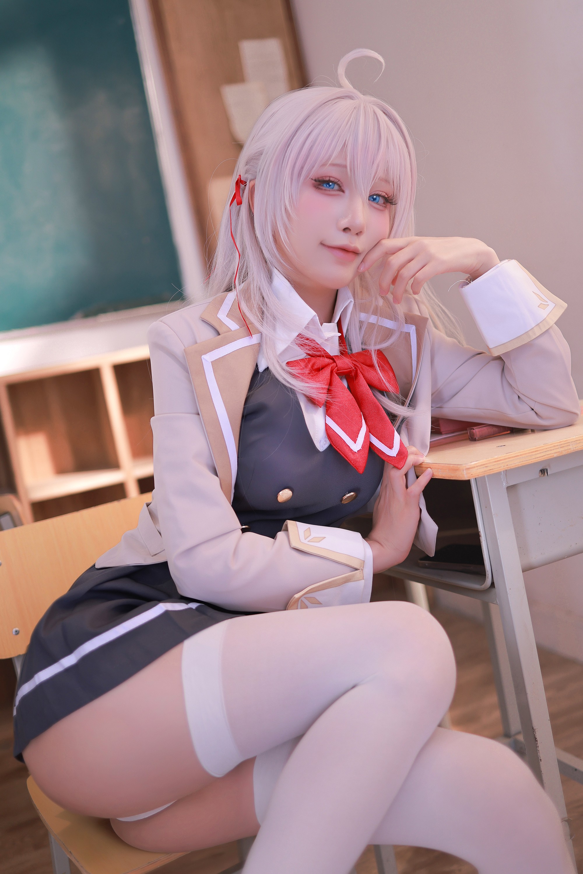 ชุดภาพคอสเพลย์ห้องเรียน Mizumiao Aqua Alya Classmate