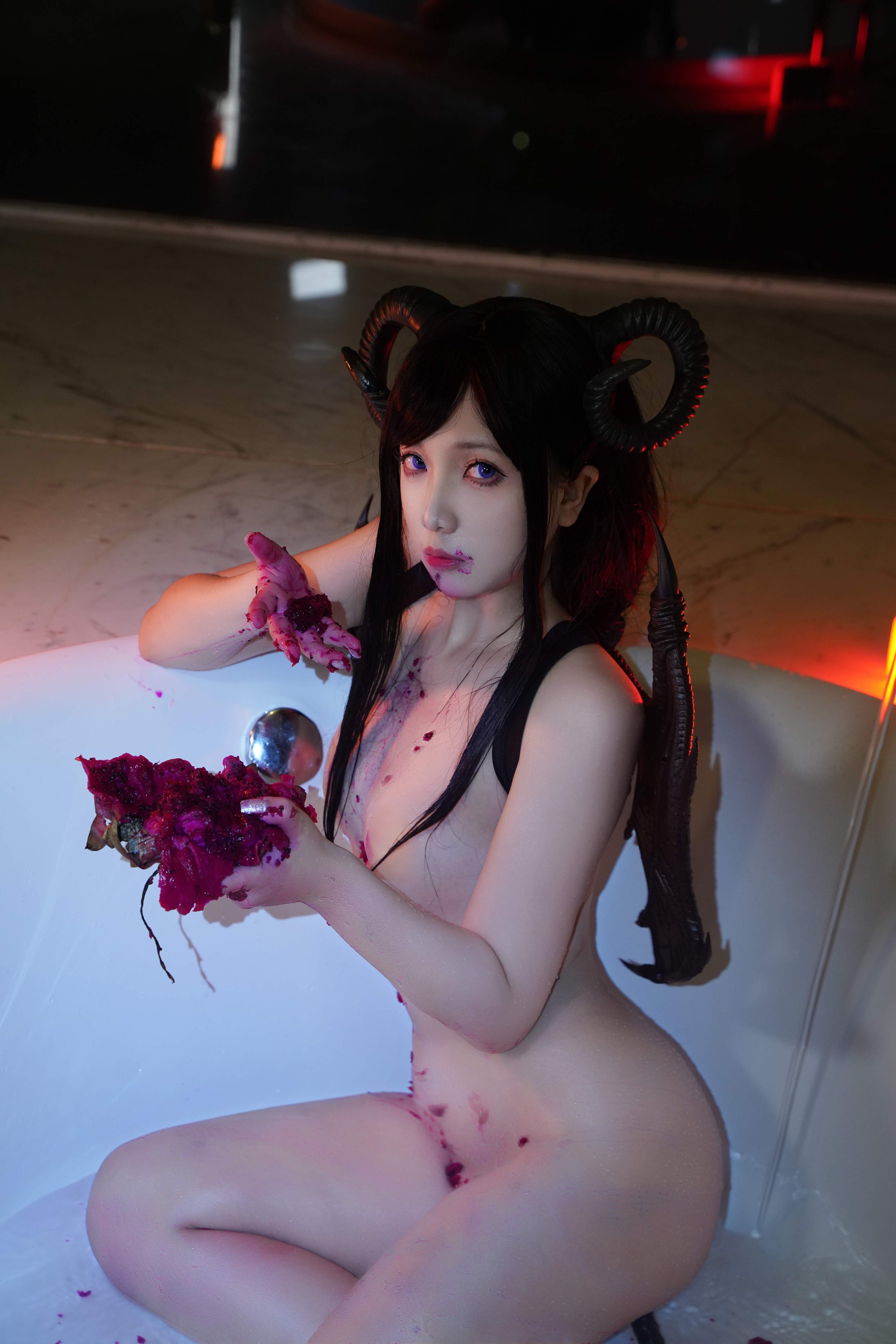 小和甜酒 - 浴缸 恶魔 41P