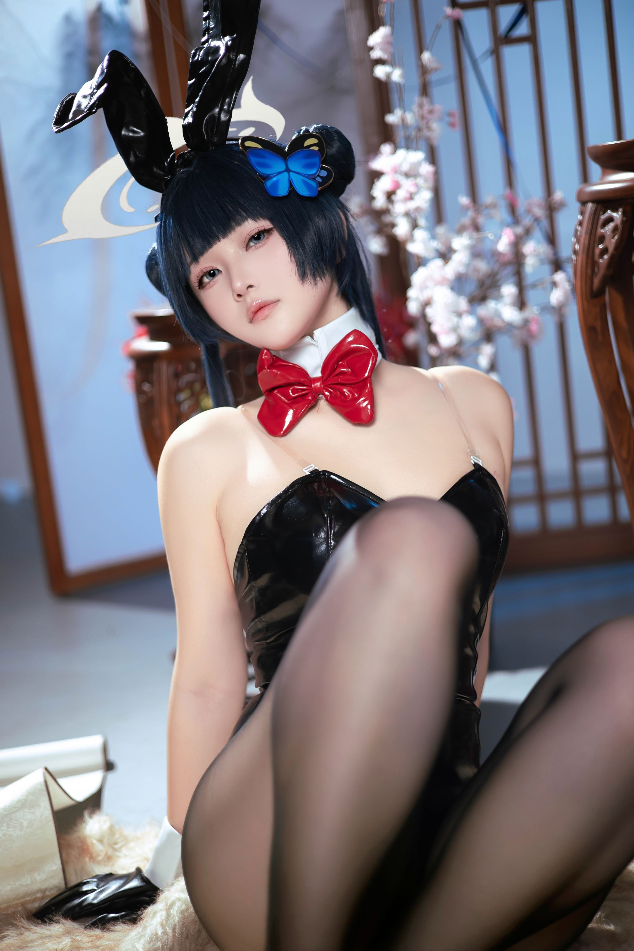 Yuyu - Blue Archive Long Hoa Phi Sắc Thỏ Nữ Lang
