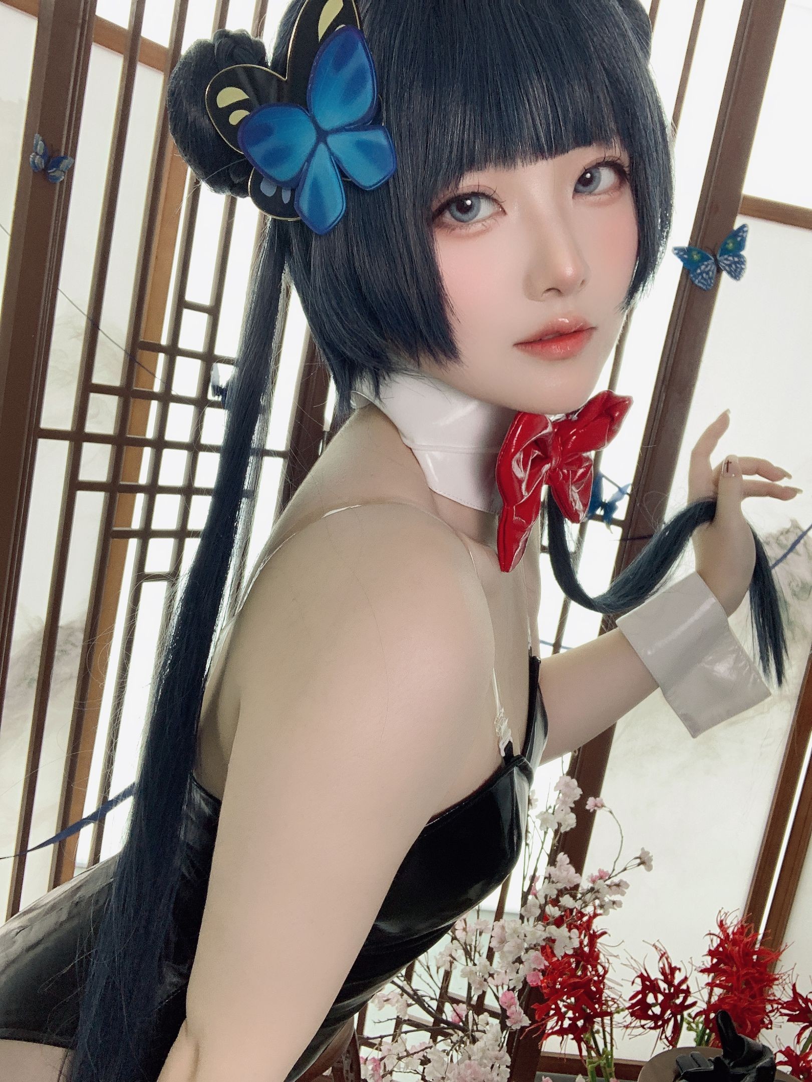 Yuyu - Blue Archive Long Hoa Phi Sắc Thỏ Nữ Lang