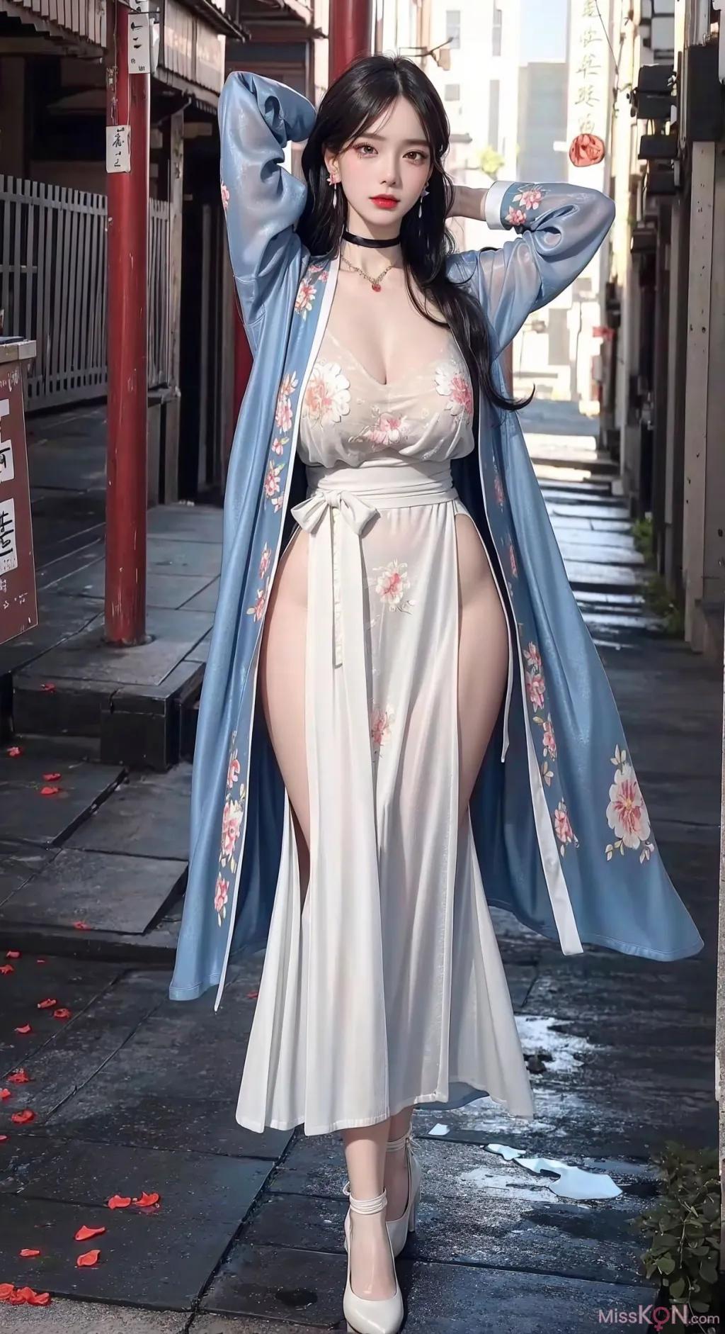 AI Generated] Realistic Art Style Vol.186: Ancient Style Temperament Qipao (104 photos)
