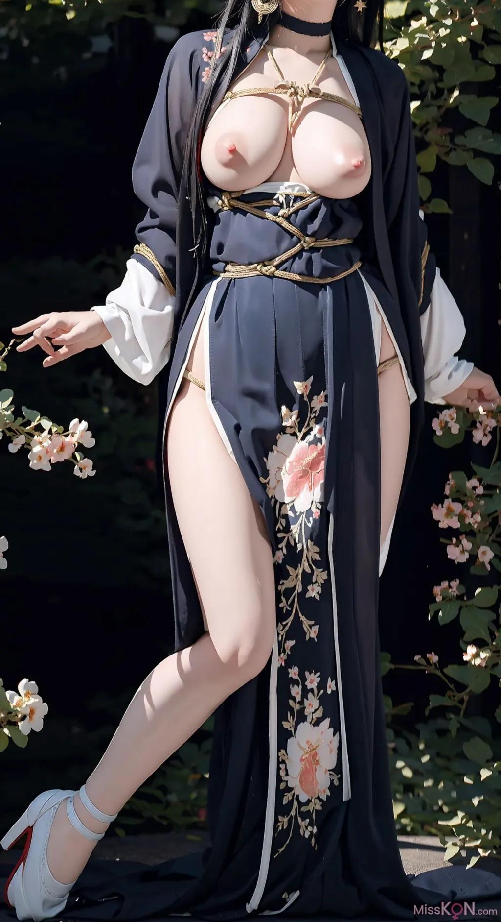 [AI Generated] 拟实画风 Vol.186: 古风气质旗袍 (104 photos)