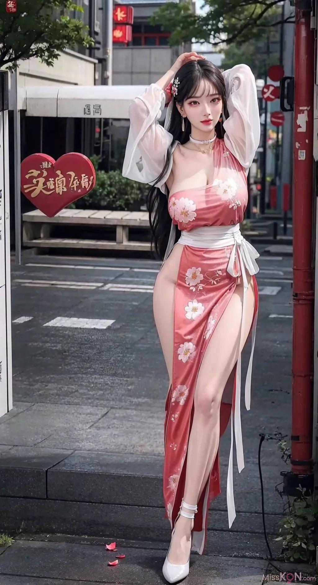 AI Generated] Realistic Art Style Vol.186: Ancient Style Temperament Qipao (104 photos)