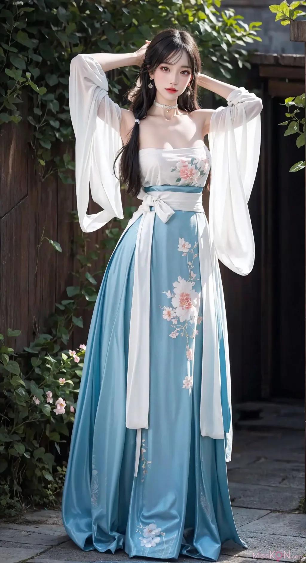 AI Generated] Realistic Art Style Vol.186: Ancient Style Temperament Qipao (104 photos)