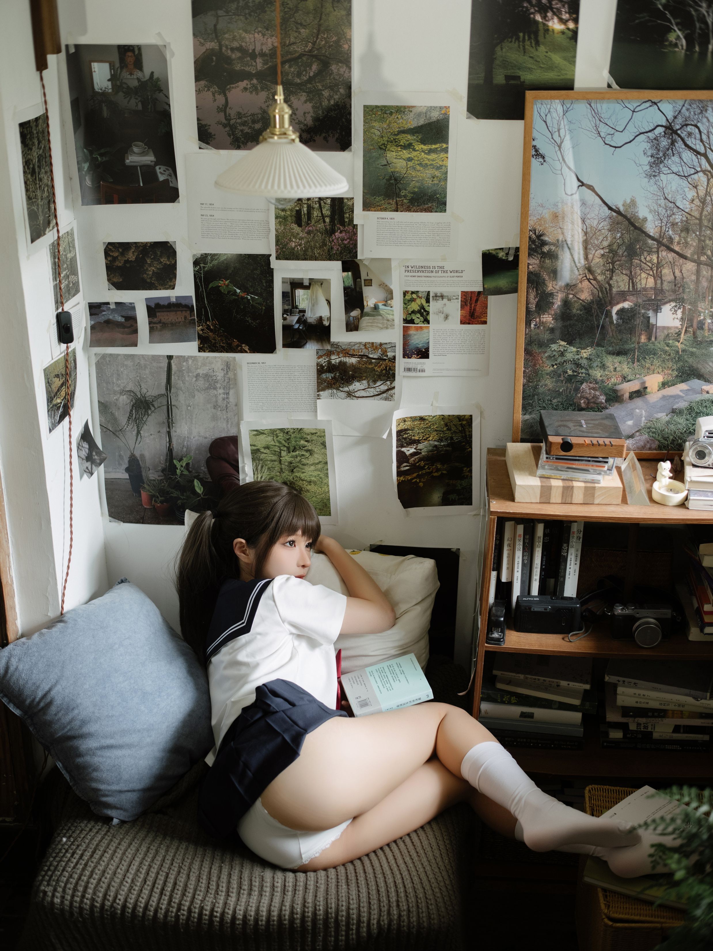 Bo anh Chun Momo Short Break 99P phong cach trong sang