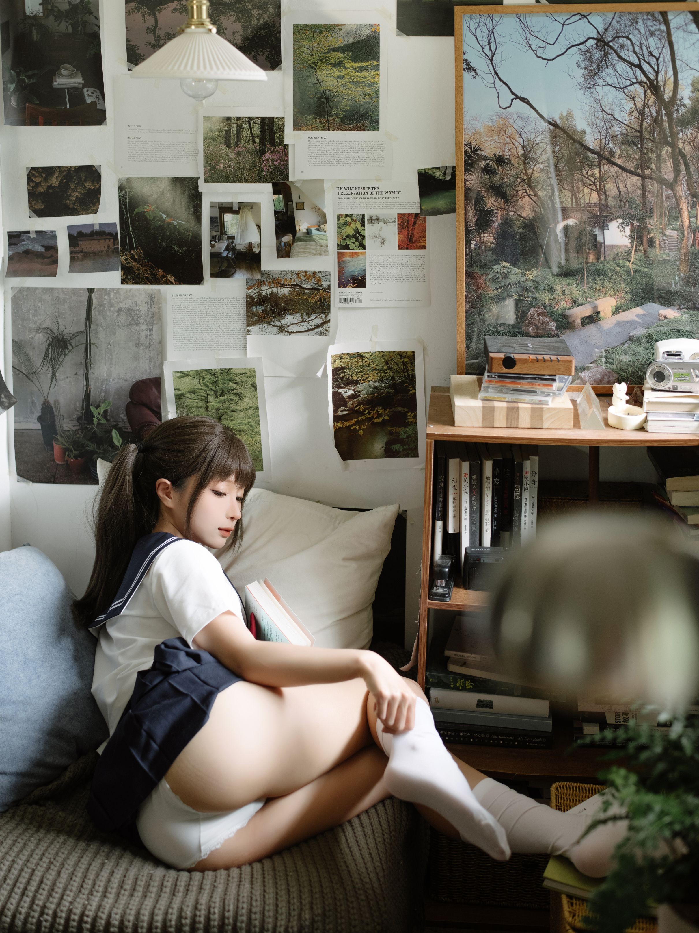 Bo anh Chun Momo Short Break 99P phong cach trong sang