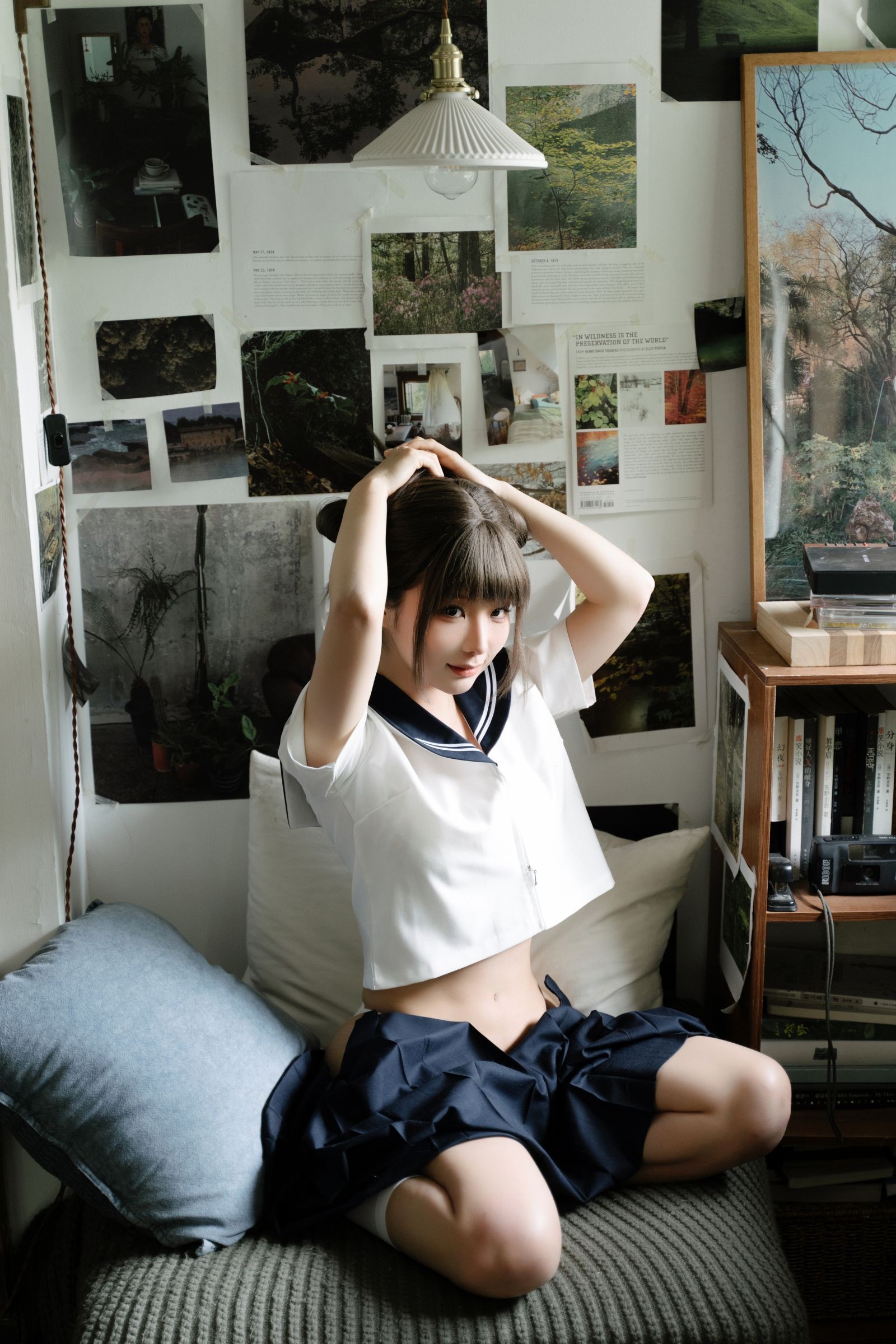 Bo anh Chun Momo Short Break 99P phong cach trong sang