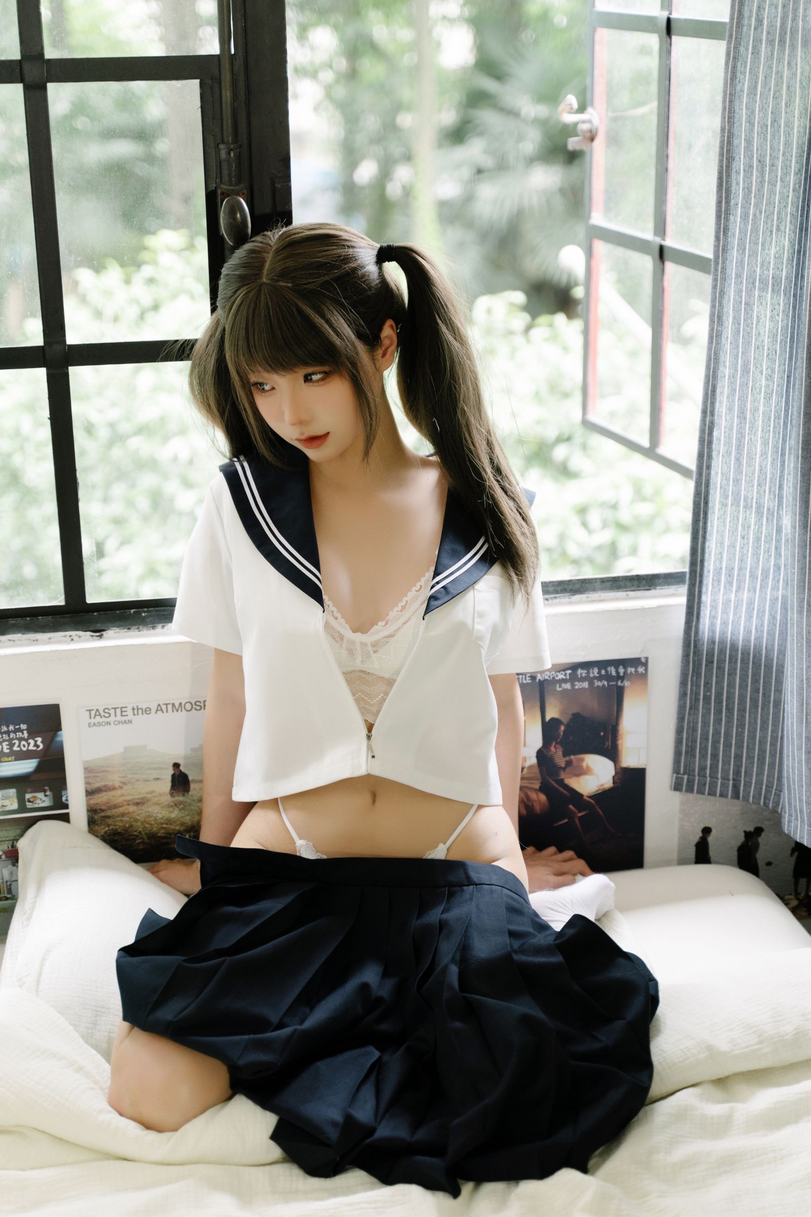 蠢沫沫《小歇》99P 清纯写真套图