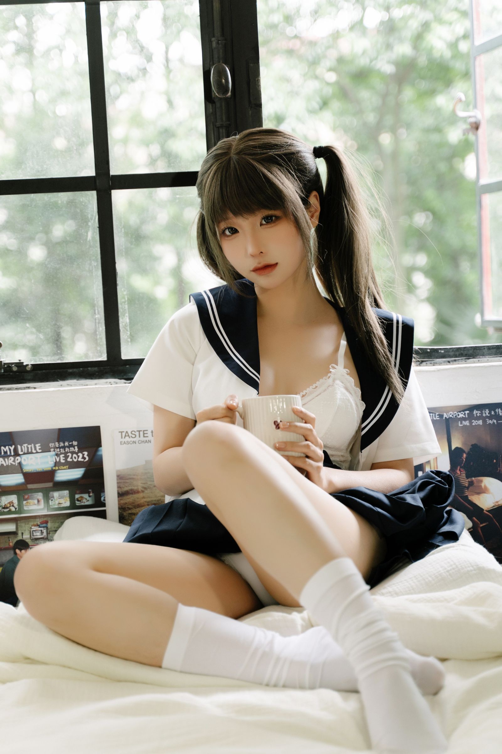 蠢沫沫《小歇》99P 清纯写真套图
