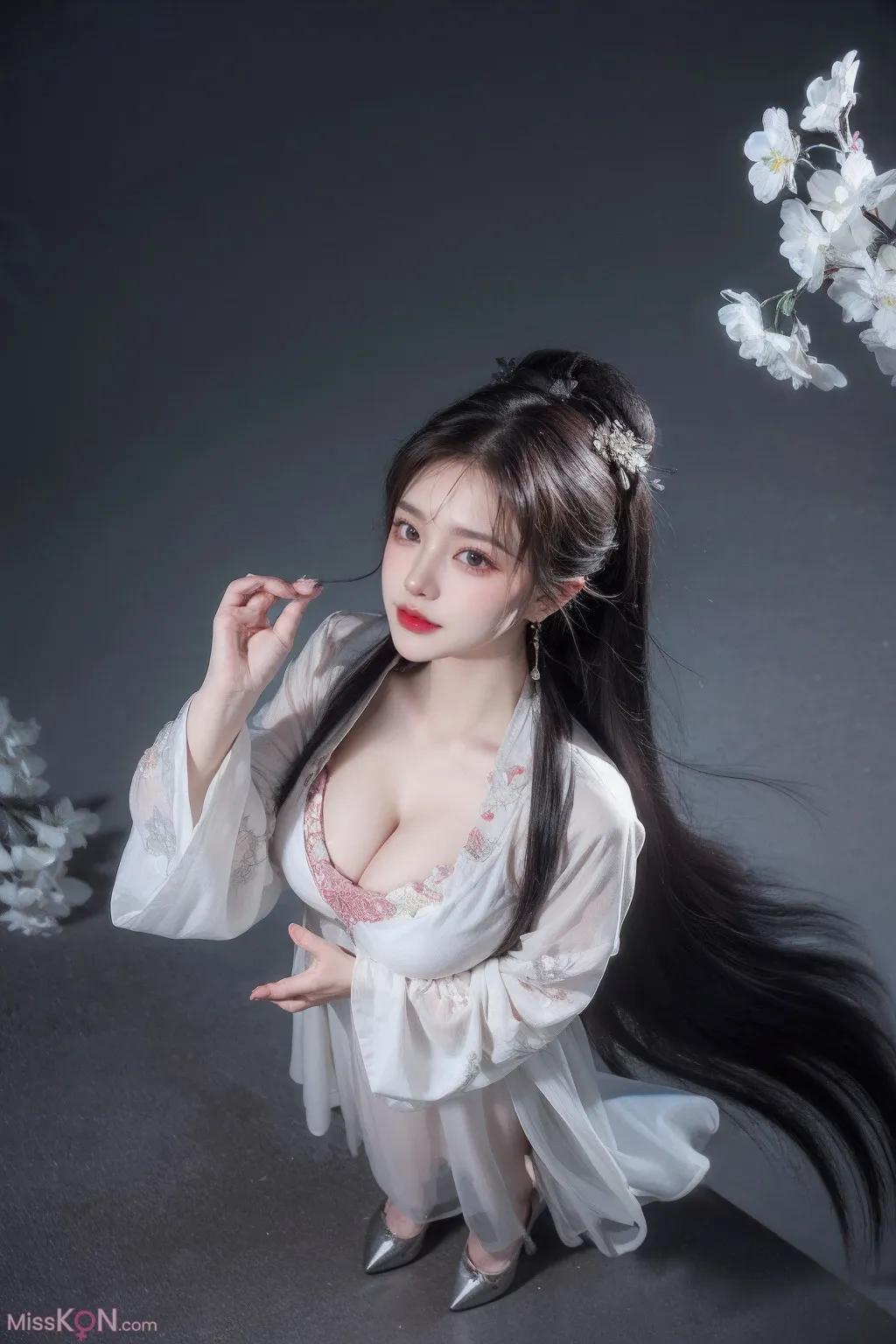 [AI Generated] 拟实画风 Vol.187: 古今结合美佳人 (76 photos)
