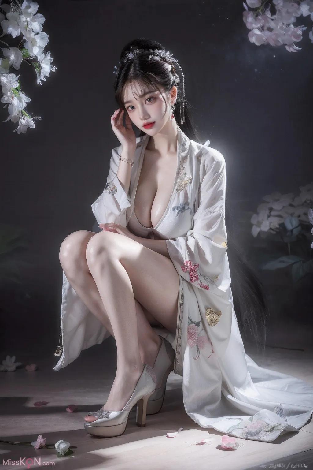 [AI Generated] 拟实画风 Vol.187: 古今结合美佳人 (76 photos)
