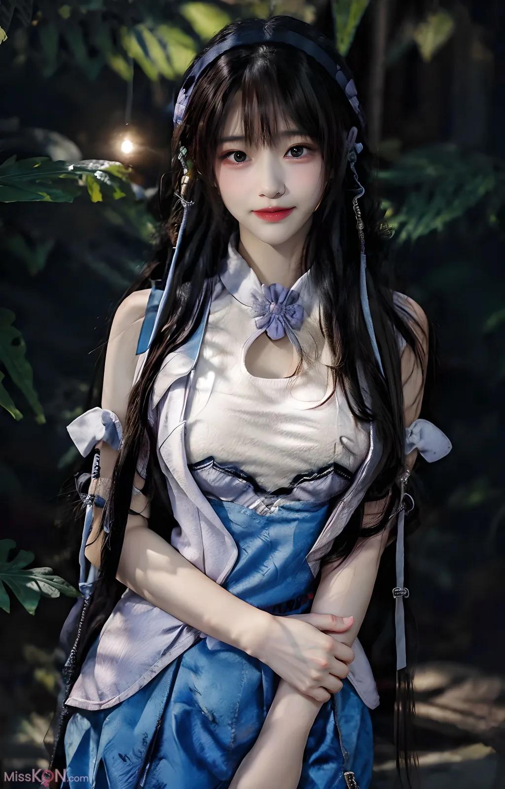 AI 生成] 擬實畫風 Vol.188: 古色佳人西施 (95 張照片)