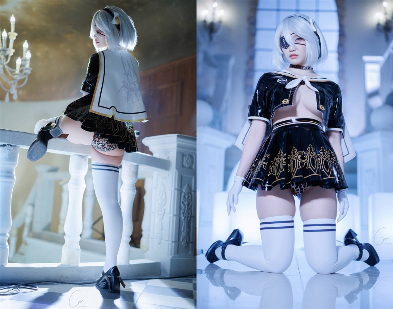 シエン恩恩 - 2B ヨルハ二号B型_JKver 34P