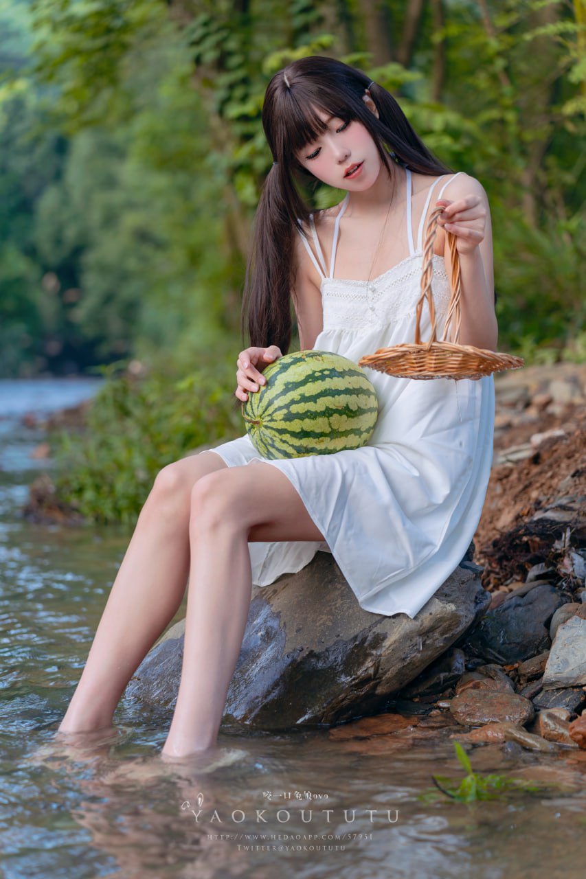 咬一口兔娘 - 溯溪之夏 恋爱循环 60P1V
