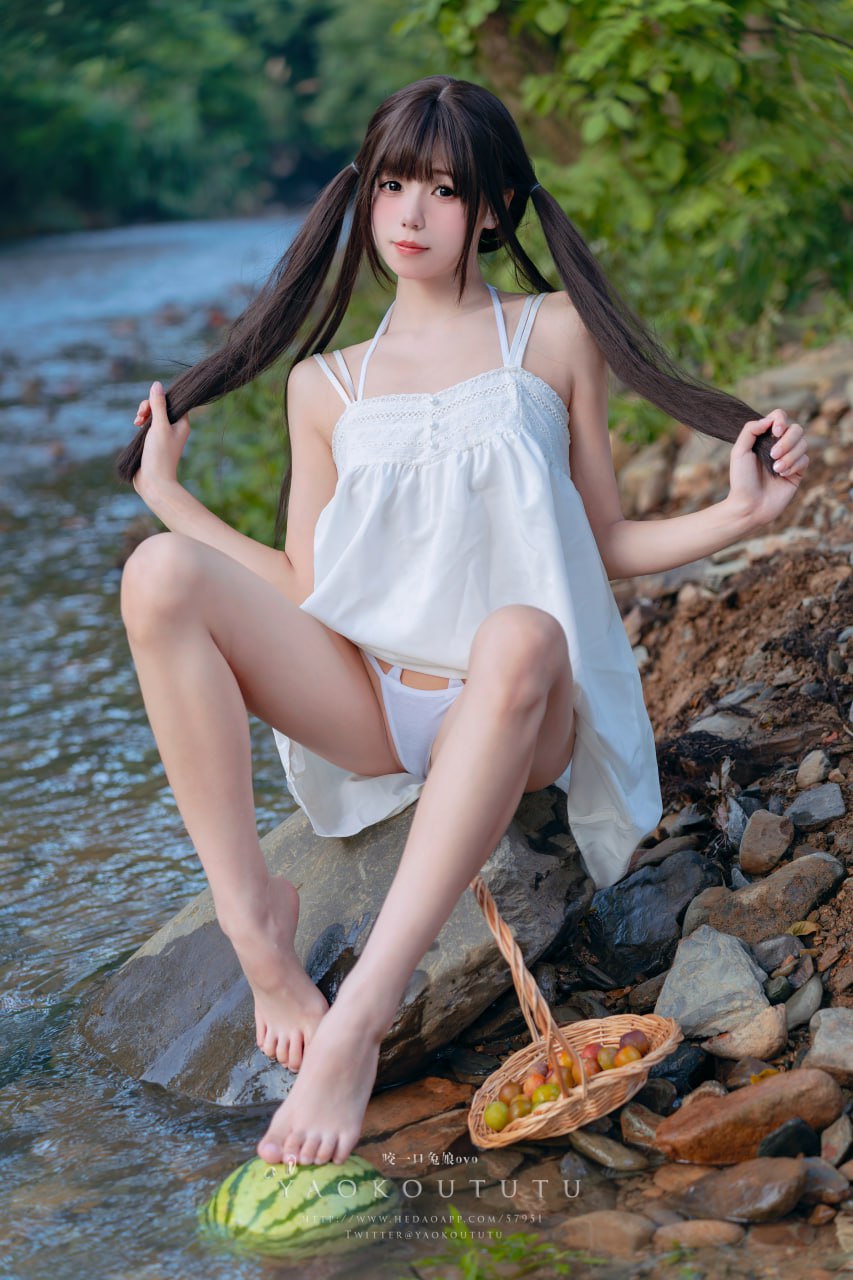 咬一口兔娘 - 溯溪之夏 恋爱循环 60P1V