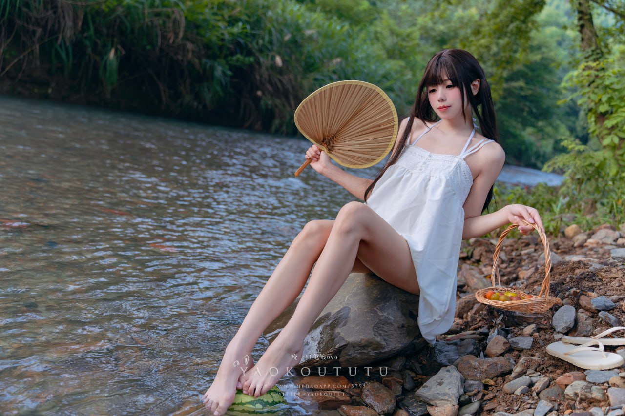 咬一口兔娘 - 溯溪之夏 恋爱循环 60P1V