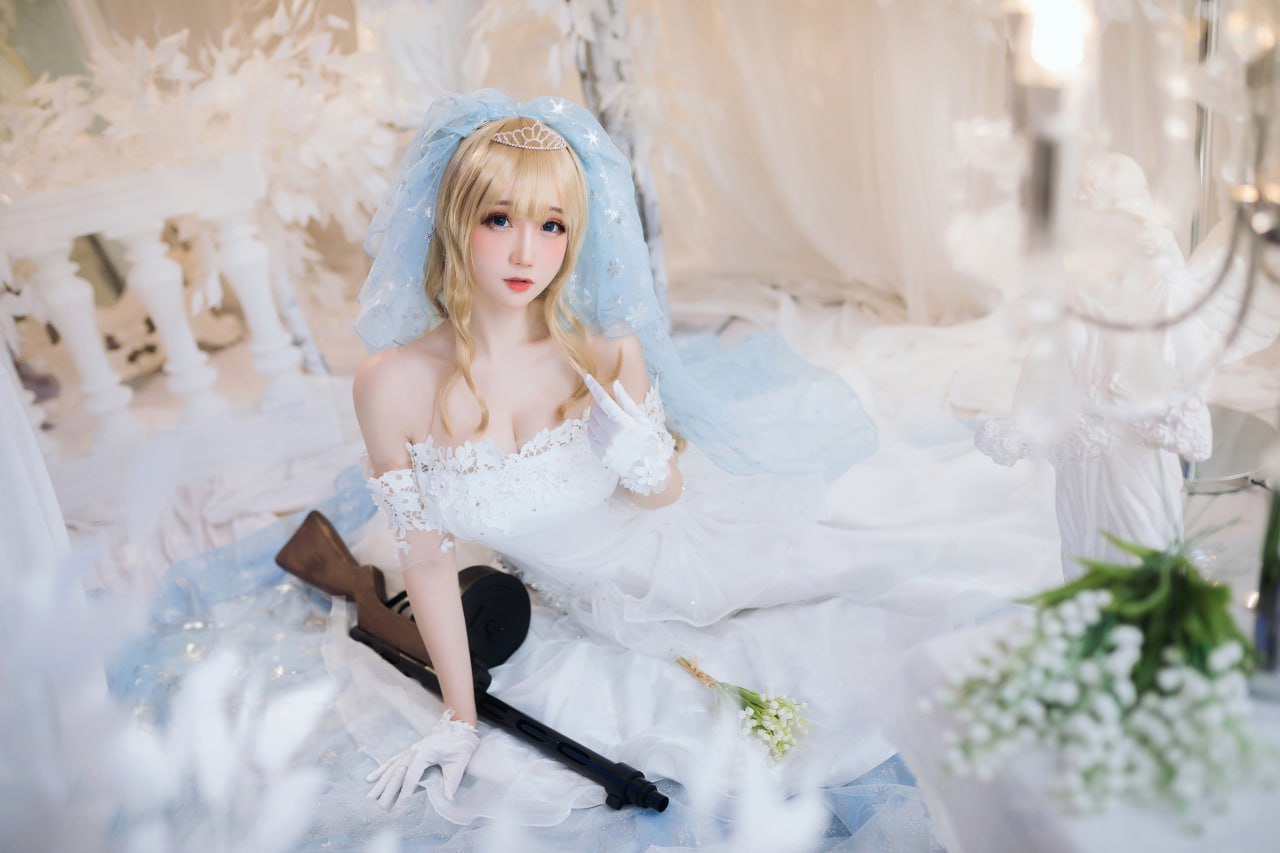 Men Men Tan - Somi Wedding Dress Girls' Frontline 63P
