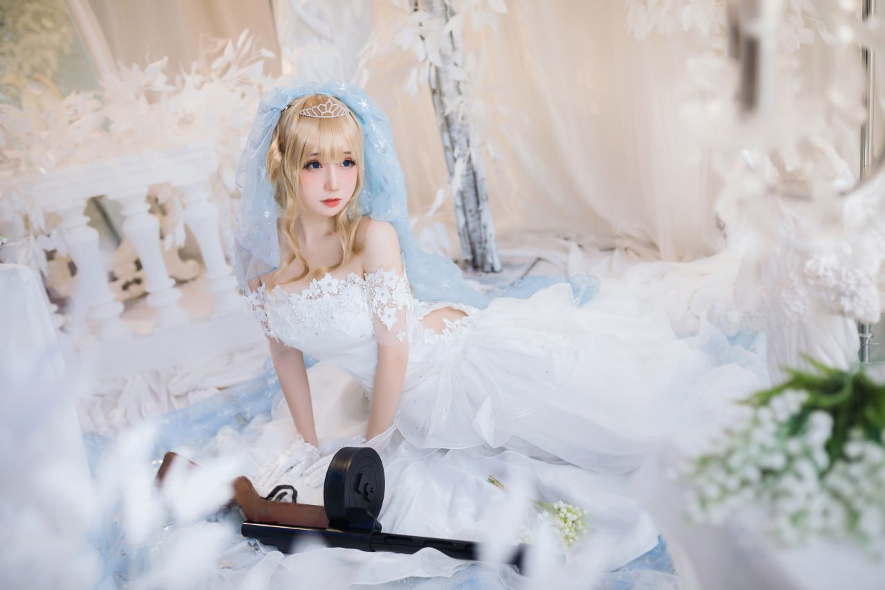 Men Men Tan - Somi Wedding Dress Girls' Frontline 63P