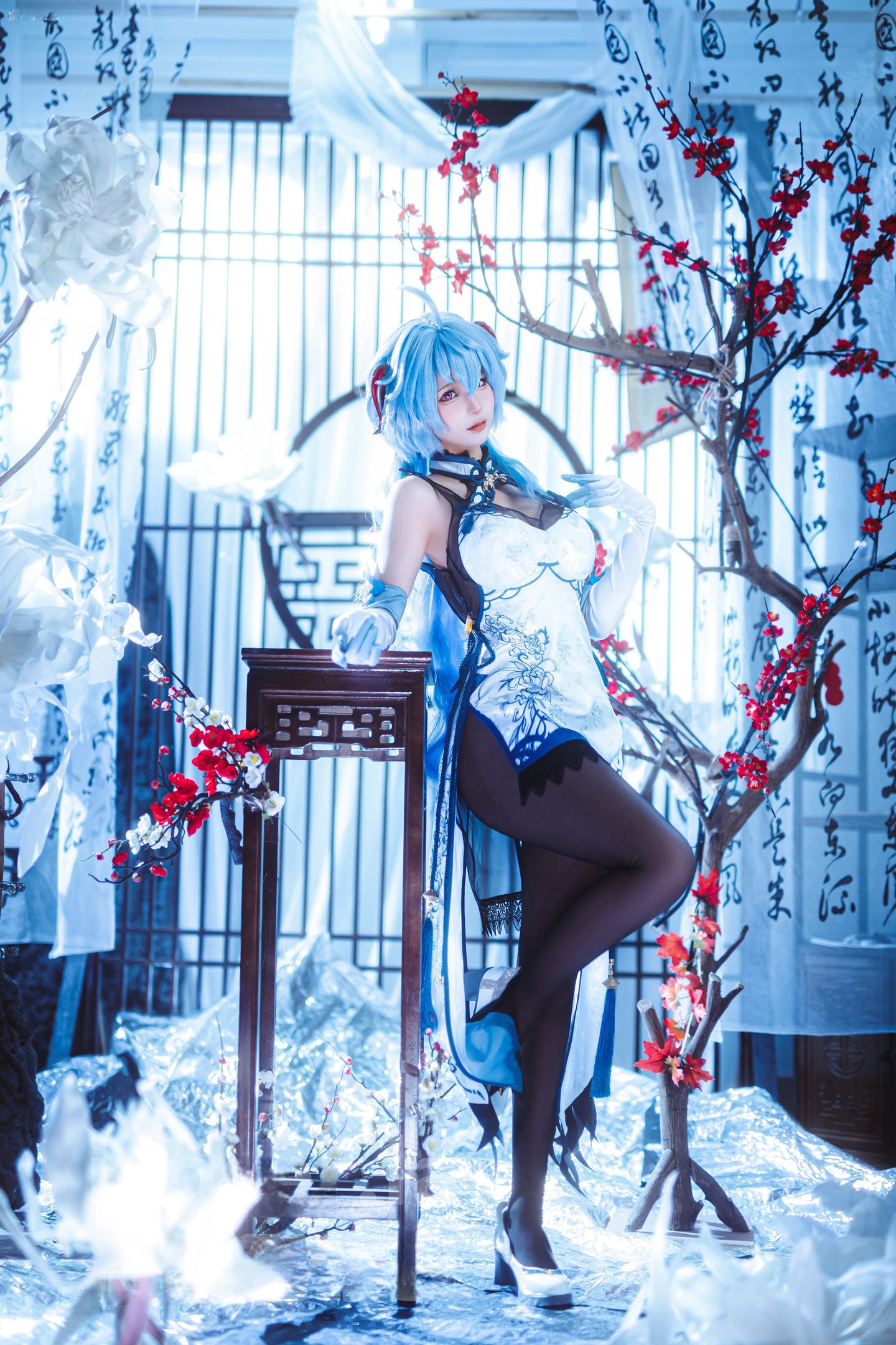 Chun Momo - Genshin Impact Ganyu Qipao