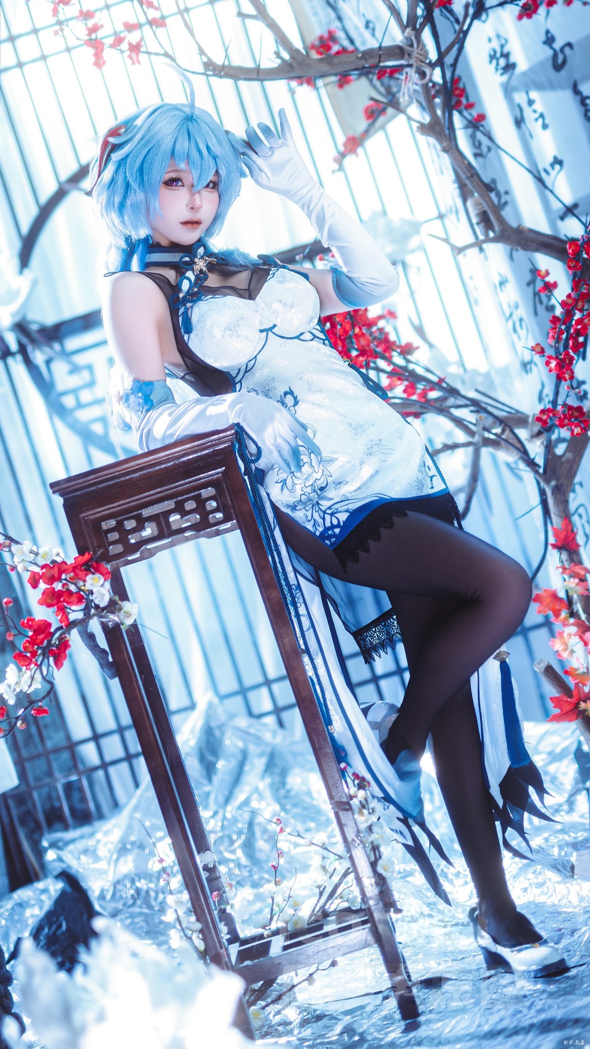 Chun Momo - Genshin Impact Ganyu Qipao