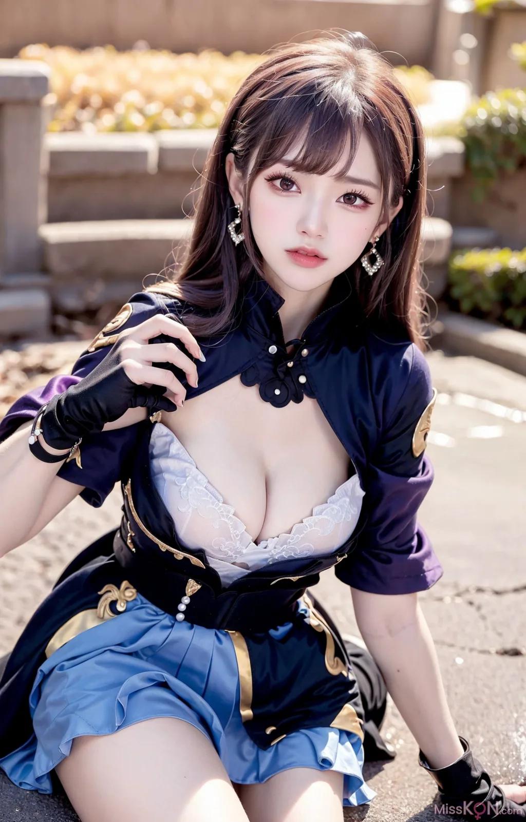 AI 生成] 擬實畫風 Vol.216 刻晴 (175 張照片)