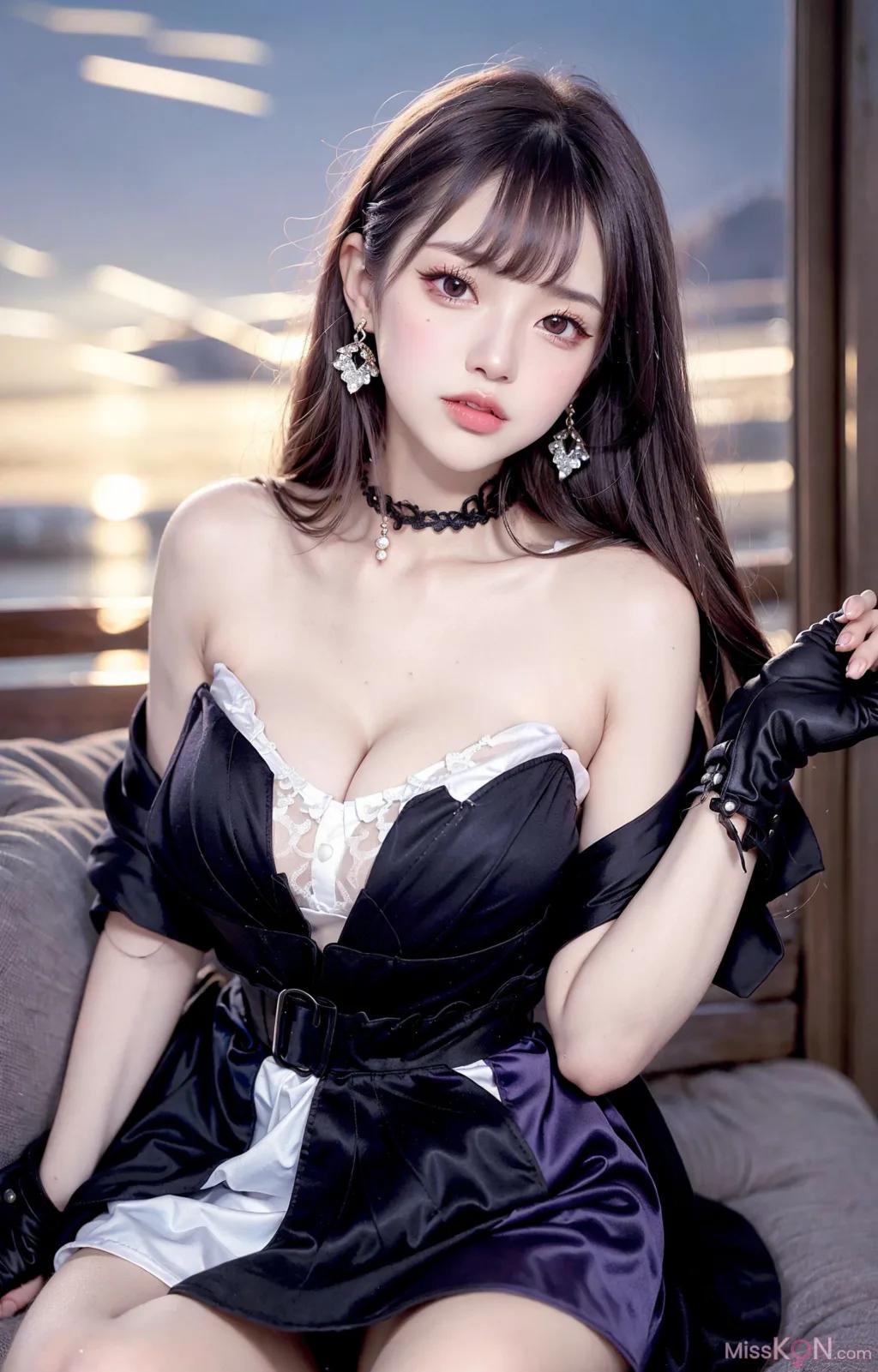 AI Generated Pseudo-Realistic Art Style Vol. 216 Keqing (175 photos)
