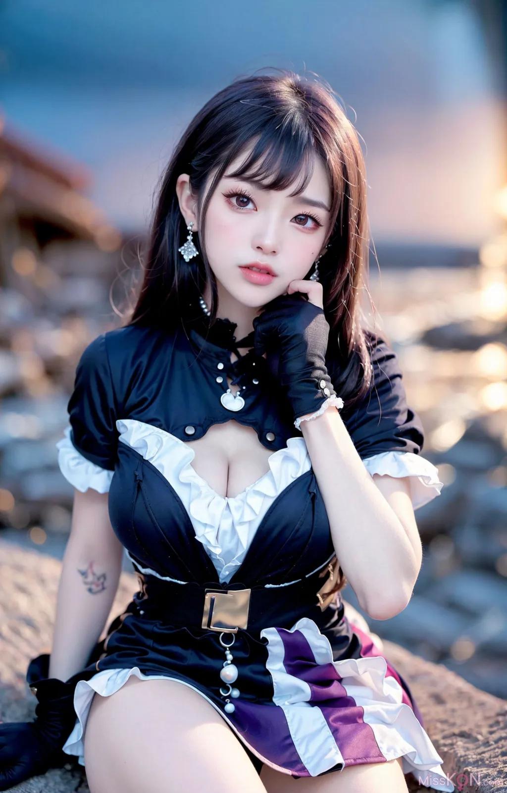 AI 生成] 擬實畫風 Vol.216 刻晴 (175 張照片)