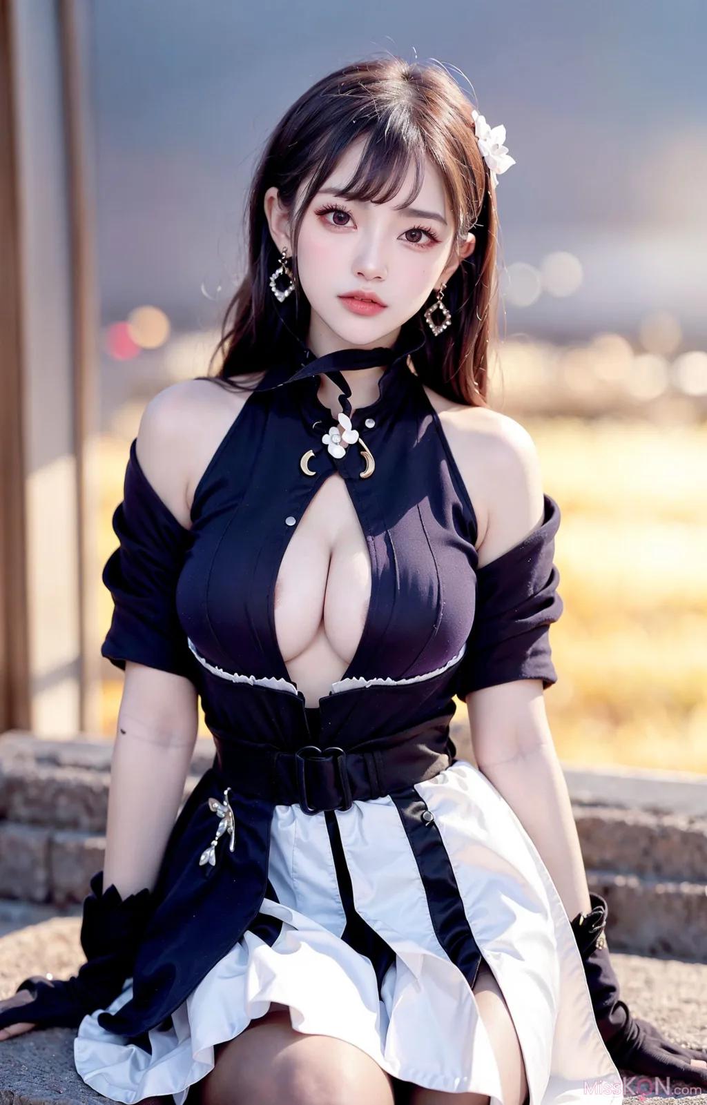 AI 生成] 擬實畫風 Vol.216 刻晴 (175 張照片)