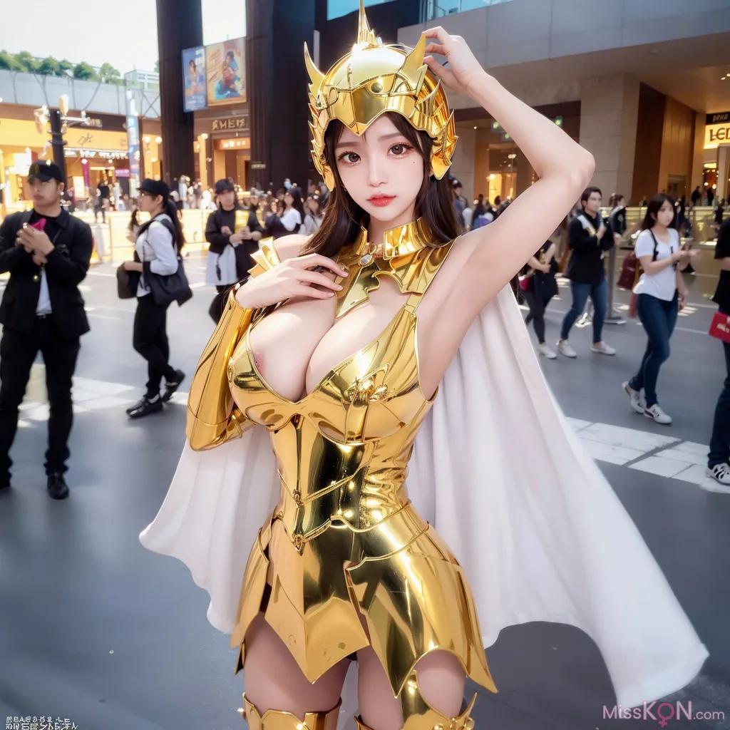AI Generated] Simulated Realistic Art Style Vol.222: Saint Seiya (79 photos)