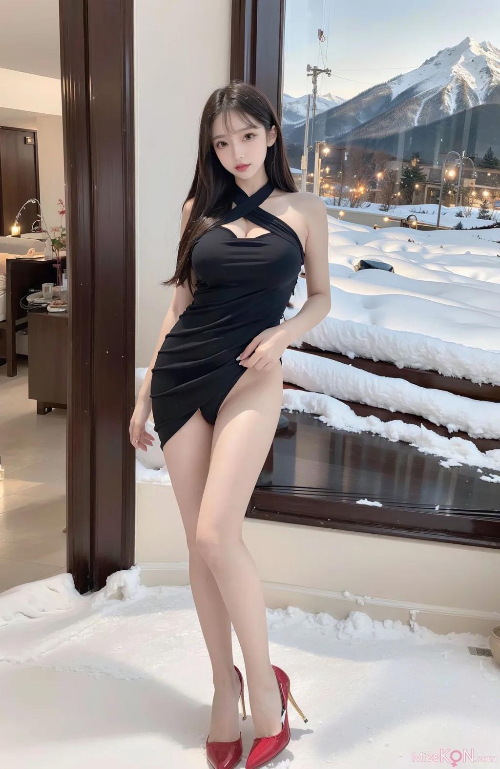 AI Generated] Nghi Thực Họa Phong Vol.223: Pantyhose & Snow (174 ảnh)