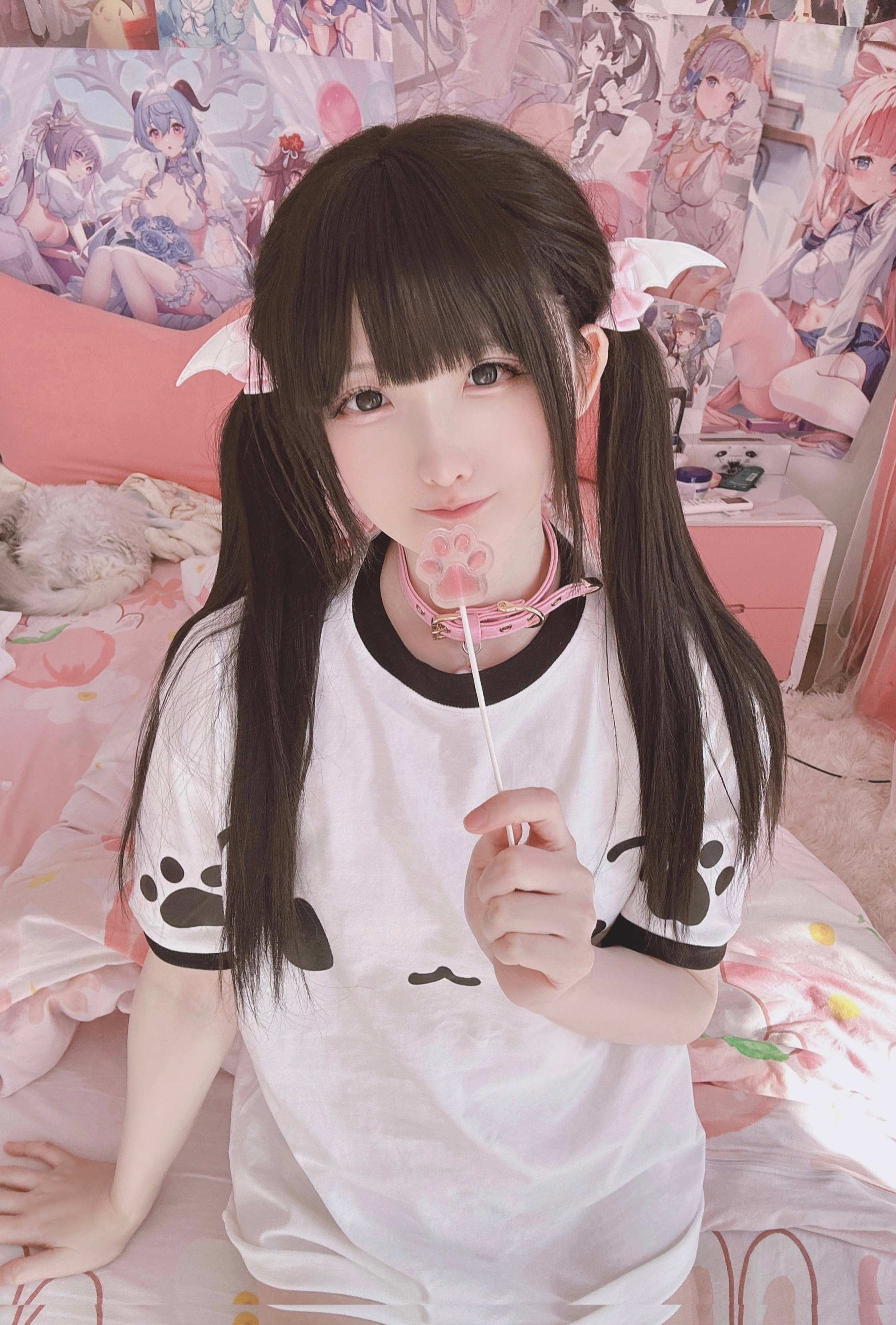 習呆呆 - 12月 私服雙馬尾