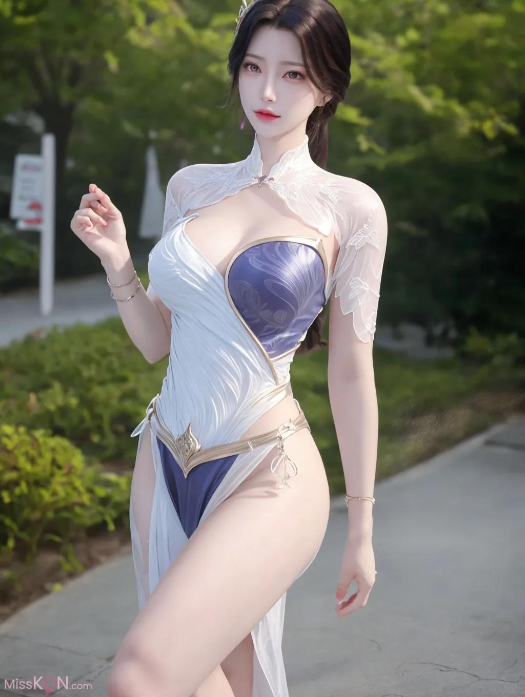AI Generated] Simulated Realistic Painting Style Vol.227: Cosplay Girl (160 photos)
