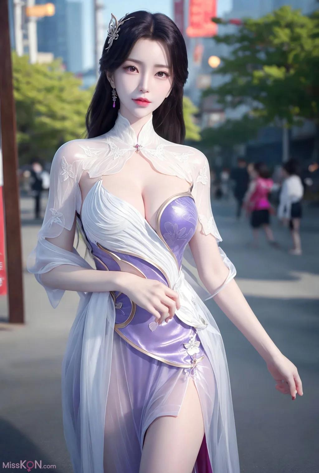 AI Generated] Simulated Realistic Painting Style Vol.227: Cosplay Girl (160 photos)