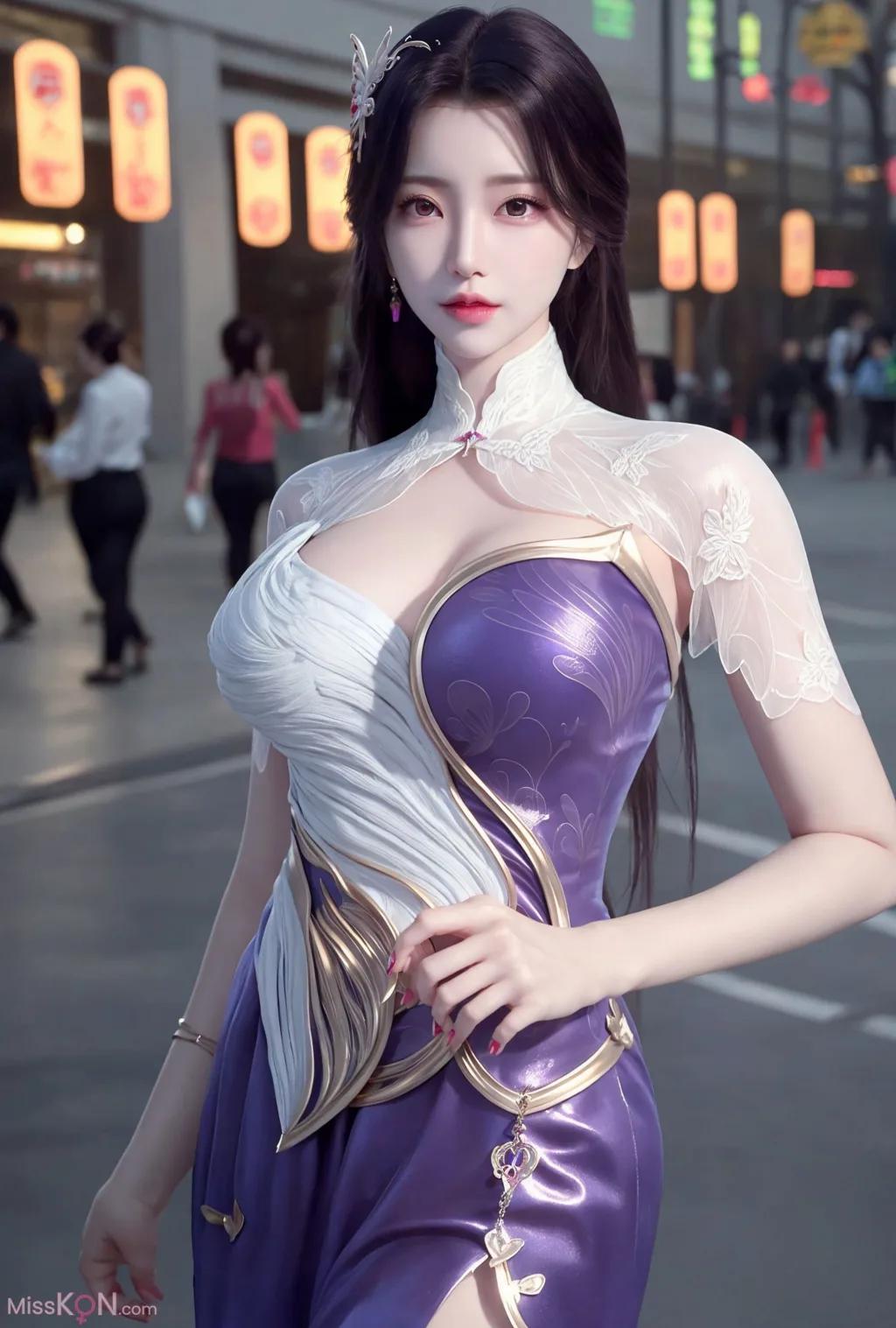 AI Generated] Simulated Realistic Painting Style Vol.227: Cosplay Girl (160 photos)