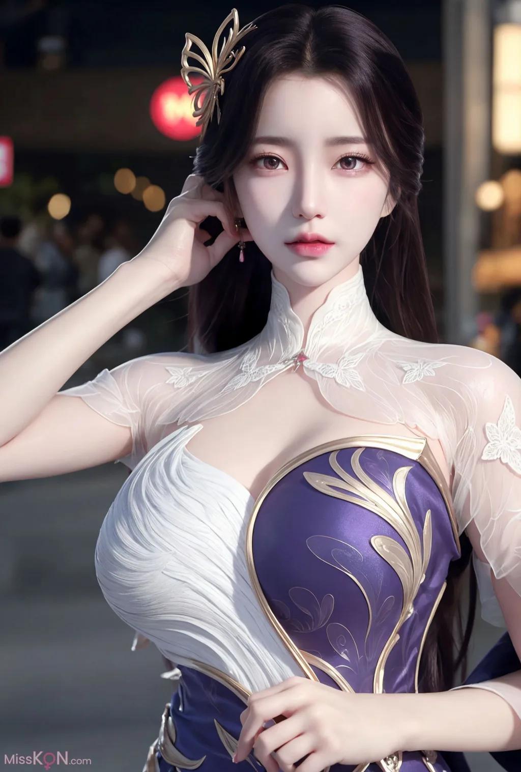 AI Generated] Simulated Realistic Painting Style Vol.227: Cosplay Girl (160 photos)