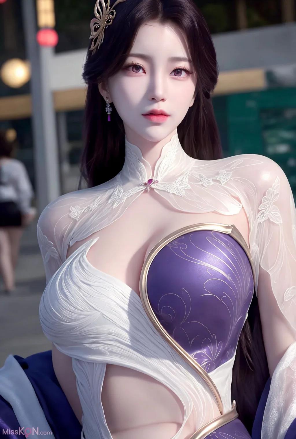 AI Generated] Simulated Realistic Painting Style Vol.227: Cosplay Girl (160 photos)