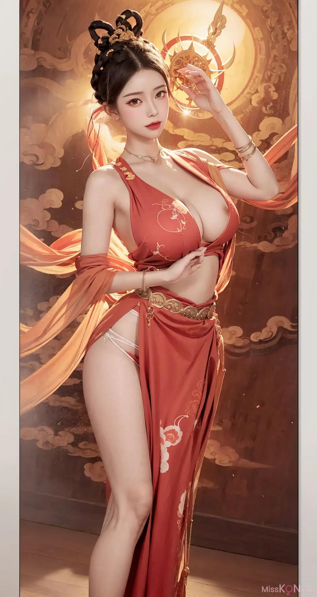 [AI Generated] 拟实画风 Vol.237: Ancient Chinese Girl (198 photos)