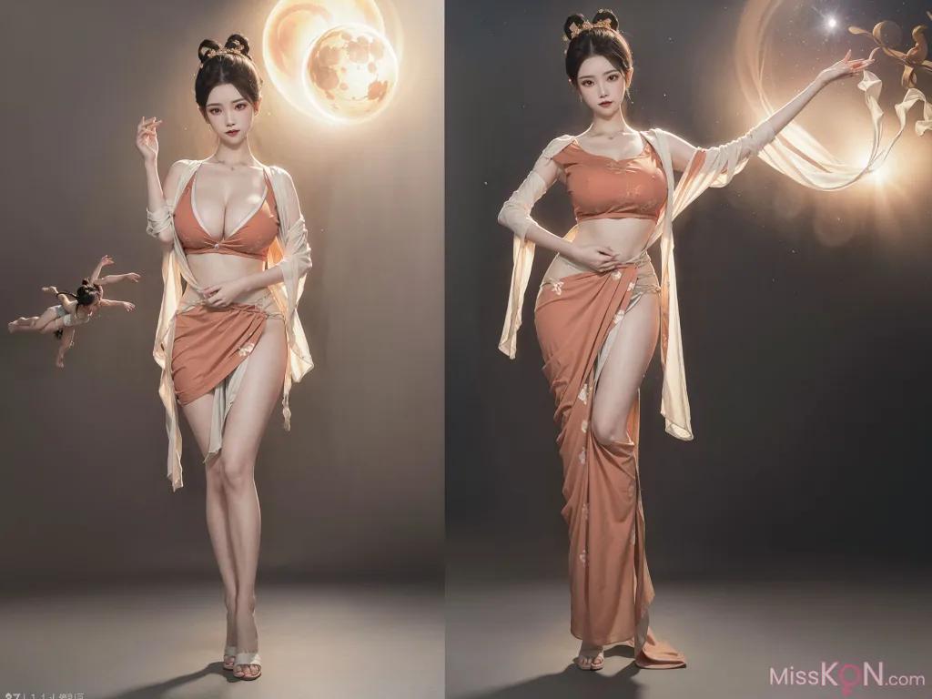[AI Generated] 拟实画风 Vol.237: Ancient Chinese Girl (198 photos)